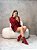 Bota Feminina Luana Vinho em Meia - Imagem 6