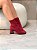 Bota Feminina Luana Vinho em Meia - Imagem 1