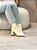 Bota Feminina Lore Off-White em meia Tricô - Imagem 11