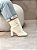 Bota Feminina Lore Off-White em meia Tricô - Imagem 4