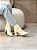 Bota Feminina Lore Off-White em meia Tricô - Imagem 5