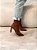 Bota Feminina Ivy Marrom em Meia - Imagem 3