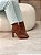 Bota Feminina Ivy Marrom em Meia - Imagem 7