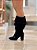 Bota Feminina Siena Slouch Preto camurça em Couro legítimo - Imagem 3