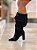 Bota Feminina Siena Slouch Preto camurça em Couro legítimo - Imagem 6