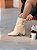 Bota Feminina Capa Lola Off-White Cano Curto - Imagem 7