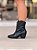 Bota Feminina Western Belize Preta Cano Curto em Couro Legítimo - Imagem 7
