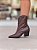 Bota Feminina Western Belize Marrom Cano Curto em Couro Legítimo - Imagem 6