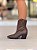 Bota Feminina Western Belize Marrom Cano Curto em Couro Legítimo - Imagem 8
