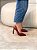 Scarpin Feminino Louise Vinho em Couro legítimo - Imagem 9