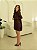Scarpin Feminino Louise Vinho em Couro legítimo - Imagem 6