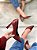 Scarpin Feminino Louise Vinho em Couro legítimo - Imagem 1