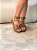 Sandália Feminina Anabela Isabella Camel - Imagem 9