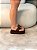 Flatform Feminina Zoe Marrom - Imagem 8