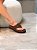 Flatform Feminina Angra Marrom em Couro legítimo - Imagem 8