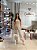 Sandália Anabela Feminina Sté Off-White - Imagem 3