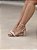 Sandália Feminina Tifani Nude Salto Bloco - Imagem 6