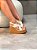 Sandália Anabela Feminina Martina Off-white - Imagem 6