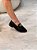Mocassim Feminino Verona Preto em couro legítimo - Imagem 9