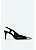 Slingback Feminino Laurent Preto - Imagem 7
