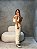 Slingback Feminino Laurent Off-white - Imagem 7