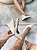 Slingback Anabela Clara Off-white - Imagem 4