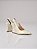 Slingback Anabela Clara Off-white - Imagem 2