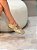 Sapatilha Feminina Cléo Ouro light em couro - Imagem 10