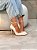 Scarpin Feminino Ashley Off-white verniz - Imagem 9