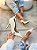 Scarpin Feminino Ashley Off-white verniz - Imagem 3