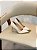 Scarpin Feminino Vitória Off-white com Biqueira - Imagem 16