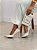 Scarpin Feminino Vitória Off-white com Biqueira - Imagem 6