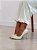 Scarpin Feminino Vitória Off-white com Biqueira - Imagem 1
