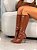Bota Feminina Charlote Caramelo Cano Longo - Imagem 3