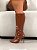 Bota Feminina Charlote Caramelo Cano Longo - Imagem 6