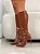 Bota Feminina Charlote Caramelo Cano Longo - Imagem 4