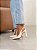Slingback Feminino Louise Off-White - Imagem 9