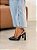 Slingback Feminino Louise Preto - Imagem 1