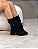 Bota Feminina Texas Slouch Preta em Camurça - Imagem 3