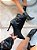 Bota Feminina Perla Preta Salto Fino - Imagem 3