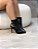 Bota Feminina Perla Preta Salto Fino - Imagem 8
