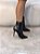 Bota Feminina Perla Preta Salto Fino - Imagem 4