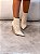 Bota Feminina Perla Off-White Salto Fino - Imagem 8