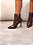 Bota Feminina Perla Marrom Salto Fino - Imagem 8