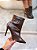 Bota Feminina Perla Marrom Salto Fino - Imagem 10