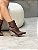 Bota Feminina Samanta Marrom com Salto dourado - Imagem 2