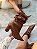 Bota Feminina Fran Slouch Caramelo - Imagem 1