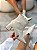 Bota Feminina Cátia Off-white em couro legítimo - Imagem 10