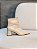 Bota Feminina Cátia Off-white em couro legítimo - Imagem 6