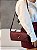 Bolsa Feminina trançada Victoria Vinho - Imagem 8